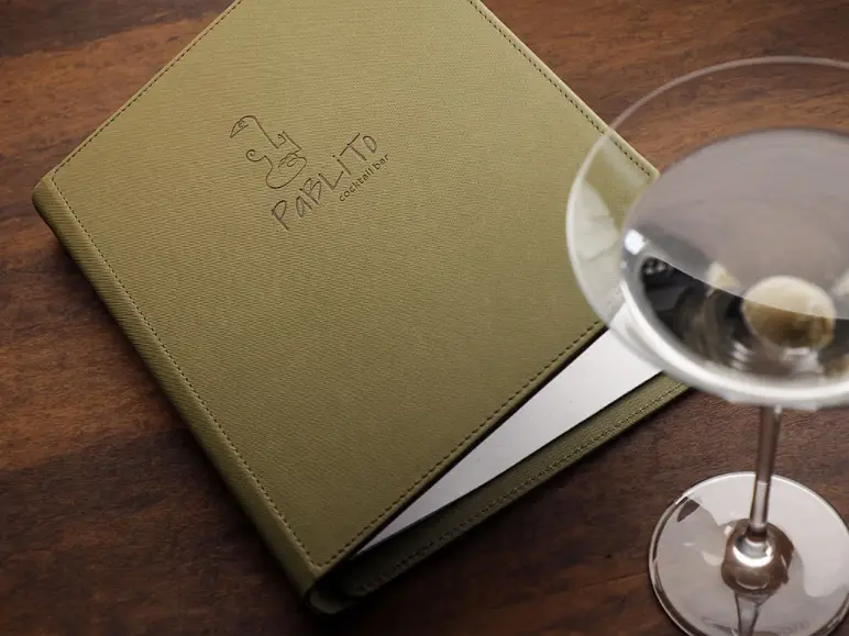 Luva Fine Dining Pro A5 gyűrűs &eacute;tlaptart&oacute; Limoncello